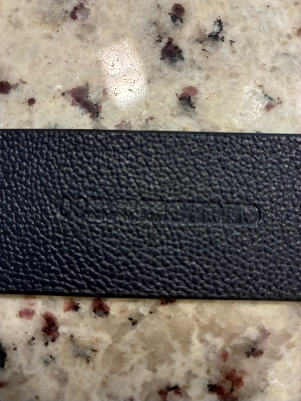 CH Carolina Herrera Reversible belt in Navy and Red